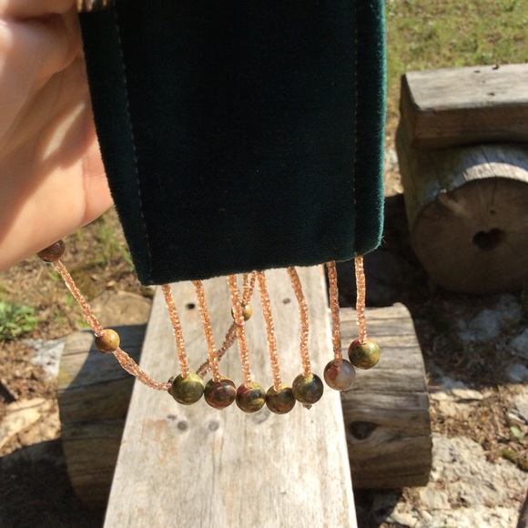 Hand sewn and beaded decorative mini purse. - Picture 6 of 7